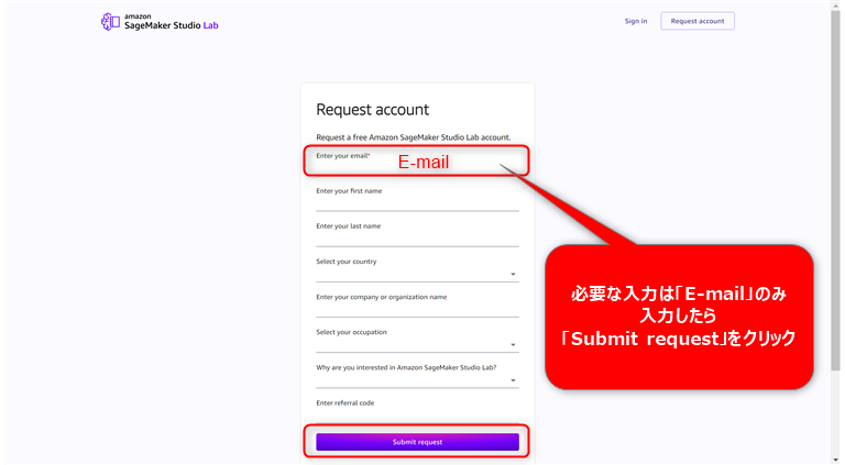 SageMaker Studio Lab