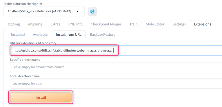 StableDiffusion拡張機能